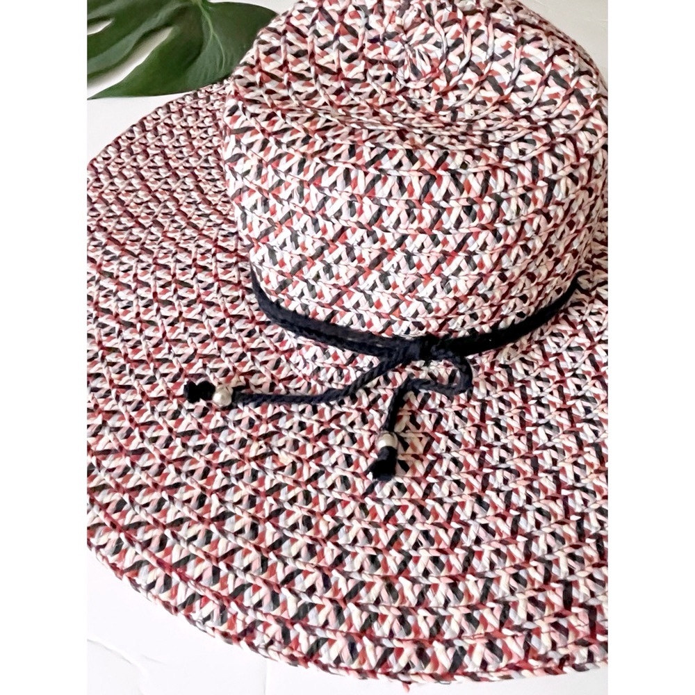 Lane Bryant floppy Sun straw hat, NWT